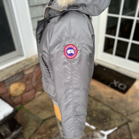 CANADA GOOSE x OVO CHILLIWACK BOMBER SIZE M STEEL GRAY - Picture 3 of 9